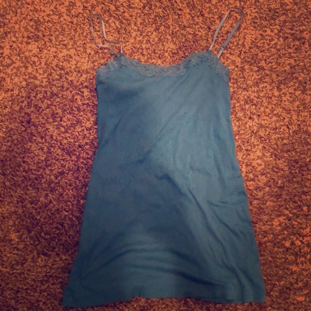 Light blue lace cami from GAP